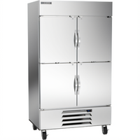 Beverage-Air Horizon Series Two-Section Reach-In Refrigerator with Solid Half Doors, 40.2 Cu. Ft.