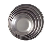 American Metalcraft 13-7/8 Inch Round Aluminum Seafood Tray, 120 oz.