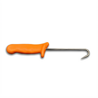 Dexter Russell BarrBrothers 5-1/2 Inch Straight Stainless Steel Node Hook