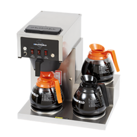 Bloomfield Koffee King Low-Profile Automatic Fill Decanter Brewer with 3 Lower Warmers, Pour-Over Option, 120V