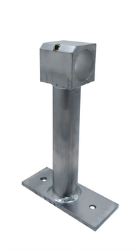 Channel Manufacturing Offset Keg Stop Accessory for Keg Storage, 4 x 8 Inch Aluminum