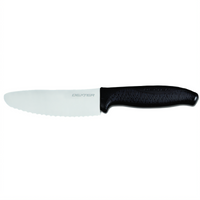 Dexter Russell SofGrip 6-Inch Scalloped Sandwich/Utility Knife with DEXSTEEL High-Carbon Steel Blade