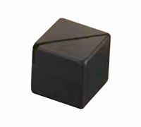 American Metalcraft Black Acrylic 1-1/8-Inch Square Cube Menu Card Holder
