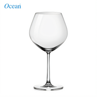 Ocean Sante Burgundy Wine Glass, 21.25 oz., Clear Stemmed Glass