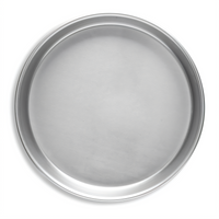 Vollrath 12.63 Inch Round Solid Tapered Nesting Aluminum Pizza Pan