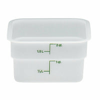 Cambro 2SFSP148 CamSquare® Commercial Food Storage Containers Case of 6