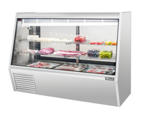 Migali Competitor Series Double-Duty Full-Service Straight Glass Refrigerated Deli Case, 71.8 Inches Wide, 34.5 Cu. Ft.