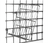 WalStor Modular Wall System Book Holder Shelf Accessory, NSF, 3 x 12 x 10 Inches