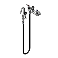 T&S Brass B-0610 Wall-Mount Pot & Kettle Filler Faucet with 8-Inch Adjustable Centers