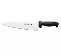 Mundial 10-Inch Wide Serrated Sandwich Knife with Black Polypropylene Handle