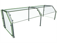 Hatco Flav-R-Shield ES29 2-Bay Self-Service Single-Sided Food Shield, 72-Inch