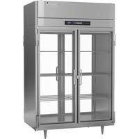 Victory UltraSpec Two-Section Pass-Thru Glass Door Freezer, 48.33 Cu. Ft., Self-Contained