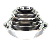 Admiral Craft Stainless Steel Mixing Bowl, 9-1/2 Qt., 16