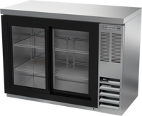 Beverage Air BB48HC-1-F-GS-S-27 Back Bar Coolers