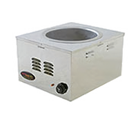 RedHots Countertop Electric Cooker/Food Warmer with 11 Quart Round Pan, Wet or Dry Operation, 120V