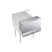 Krowne Royal Series Stainless Steel Locking Cover for Double Speed Rail, 26 Inch Wide