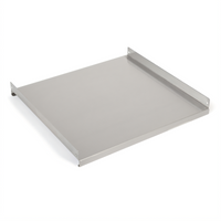 John Boos Underbar Glass Rack Shelf, 21 x 19-3/4 x 1 Inch, 18/300 Stainless Steel