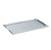 Vollrath Super Pan 1/2 Size Solid Flat Cook-Chill Food Pan Cover, 20 Gauge Stainless Steel