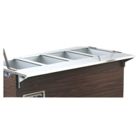 Vollrath 2-Series Affordable Portable 46-Inch Plate Rest with Fold-Down Mounting Kit