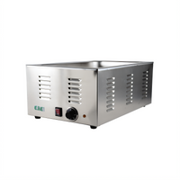 CAC China ELFW-1500 Full-Size Countertop Wet Food Warmer with Vented Sides