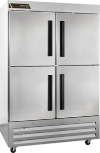 Centerline CLBM-49F-HS-LR Two-Section Half-Solid Door Reach-In Freezer