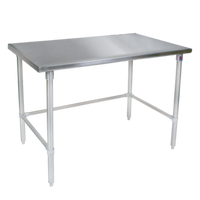 John Boos ST4-30132SBK Stallion Stainless Steel Prep Tables