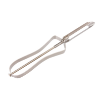 Crestware Knee Action Peeler with Stainless Steel Blade