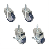 Hoshizaki 6-Inch Shelf Casters, Set of 4