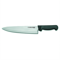 Basics 10-Inch Stamped Chef's/Cook's Knife with Stain-Free High-Carbon Stainless Steel Blade and Black Polypropylene Handle