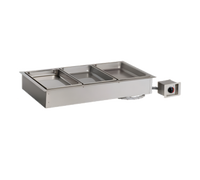 Alto-Shaam Halo Heat Waterless 3-Well Drop-In Electric Hot Food Well Unit, Full-Size 12 x 20 Pan Capacity
