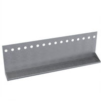 Krowne 48-Inch Hanging Tray for Sixteen-Faucet Wall or Undercounter Mounted Towers