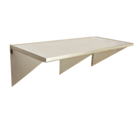 Eagle Group Wall-Mounted Stainless Steel Work Table with Rear Up-Turn, 72 x 30 Inches