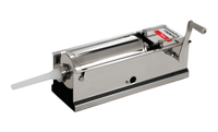 Trento 2-Speed Manual Horizontal Gear Drive Sausage Stuffer, 11 lb. / 5 kg Capacity, Stainless Steel