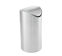 American Metalcraft TIM2 Decorative Trash Can Case of 14