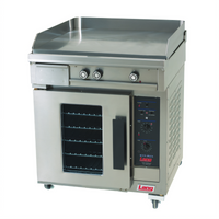 Lang 30 Inch Electric Range with Snap Action Griddle Plate and Convection Oven Base