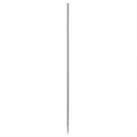 Olympic 54-Inch Stationary Grooved Chrome Wire Shelving Post