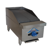 Comstock-Castle Countertop Gas Radiant Char-Broiler with 12-Inch x 21-Inch Grill Area