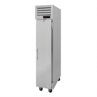 Turbo Air PRO Series 1-Section Heated Reach-In Holding Cabinet with Solid Door, 14.65 Cu. Ft.