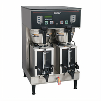 BUNN BrewWISE Dual GPR DBC Satellite Coffee Brewer with 2 GPR Servers