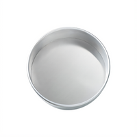 American Metalcraft EZ-Release 8-Inch Round Aluminum Cake Pan, 3-Inch Deep, Straight Sides
