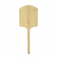 Wooden Tapered Pizza Peel with 14 x 16 Inch Blade, 36 Inch Overall Length