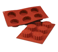Silikomart Marguerite 6-Cavity Non-Stick Silicone Mold
