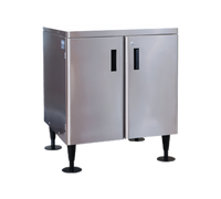 Hoshizaki 30-Inch Stainless Steel Equipment Stand with Locking Cabinet Doors for DM-200B Icemaker/Dispenser