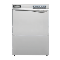 Trento Kromo High-Temperature Undercounter Door-Type Dishwasher with Booster Heater, 30 Racks/Hour