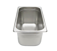 NestWell Third-Size Solid Stainless Steel Steam Table Pan, 4-Inch Deep