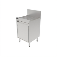 Perlick Top Shelf TS18SC 18-Inch Underbar Storage Cabinet with Pitched Drainboard Top