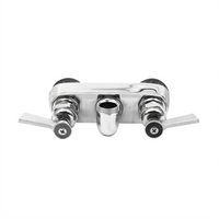 Fisher Brass Backsplash-Mount Control Valve, 4-Inch Centers