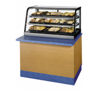 Federal Industries Countertop Non-Refrigerated Self-Serve Pastry Display Case with Lighted Shelves