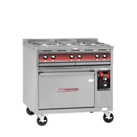 Southbend Heavy Duty 36-Inch Electric Range with 6 Round Hotplates and Convection Oven