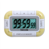 Taylor Precision 5862 Digital Kitchen Timers Case of 6
